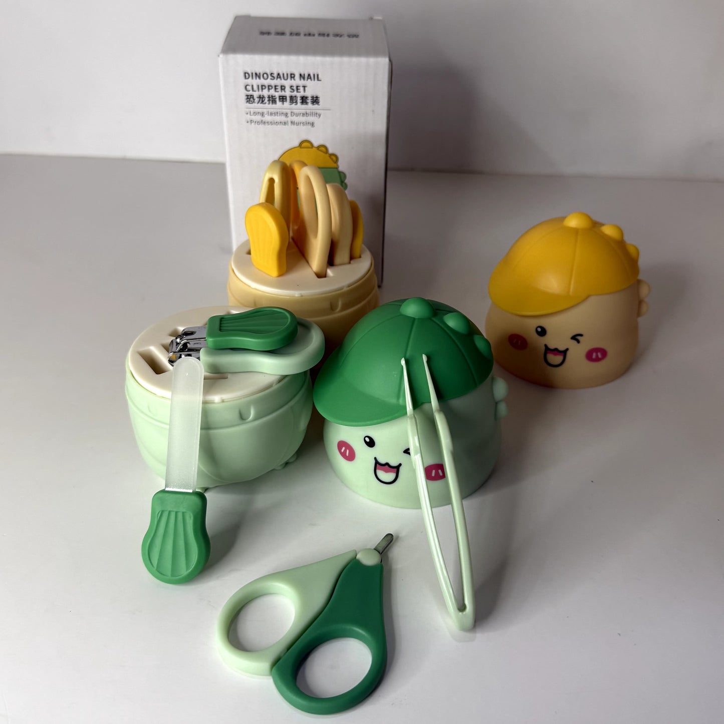 Cute Dinosaur 4-in-1 Baby Nail Clipper Set