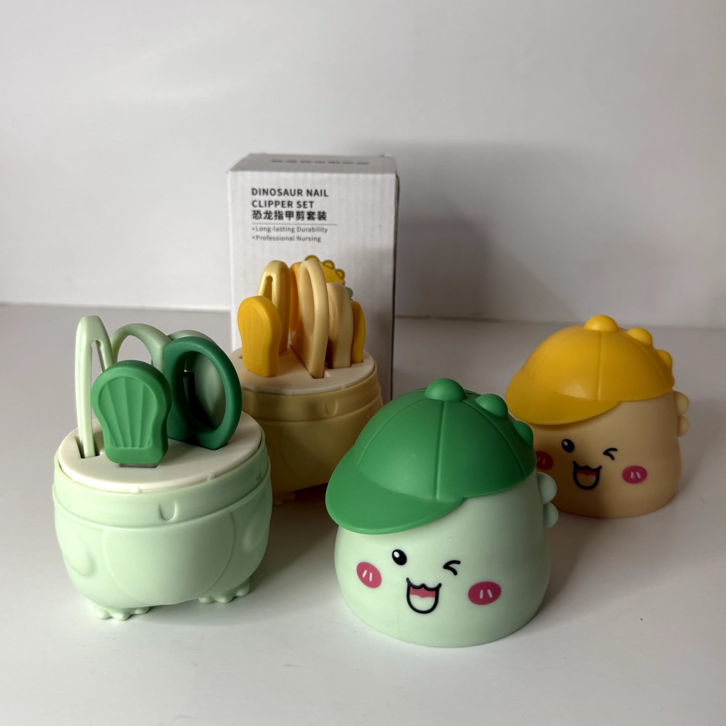 Cute Dinosaur 4-in-1 Baby Nail Clipper Set