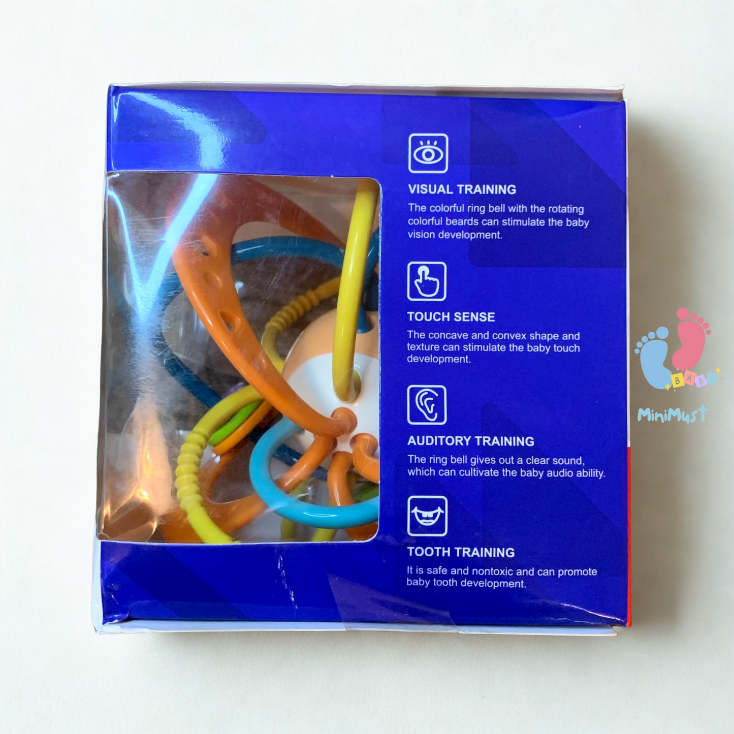 Manhattan Ball Montessori Molar Toy for Teething Babies