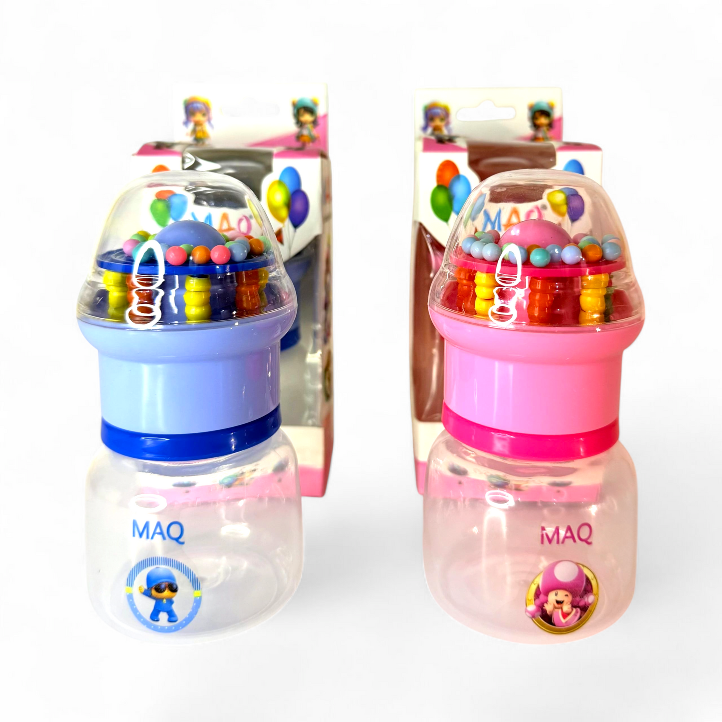 MAQ 60ml Baby Feeder with Rattle Cap 0+ Months