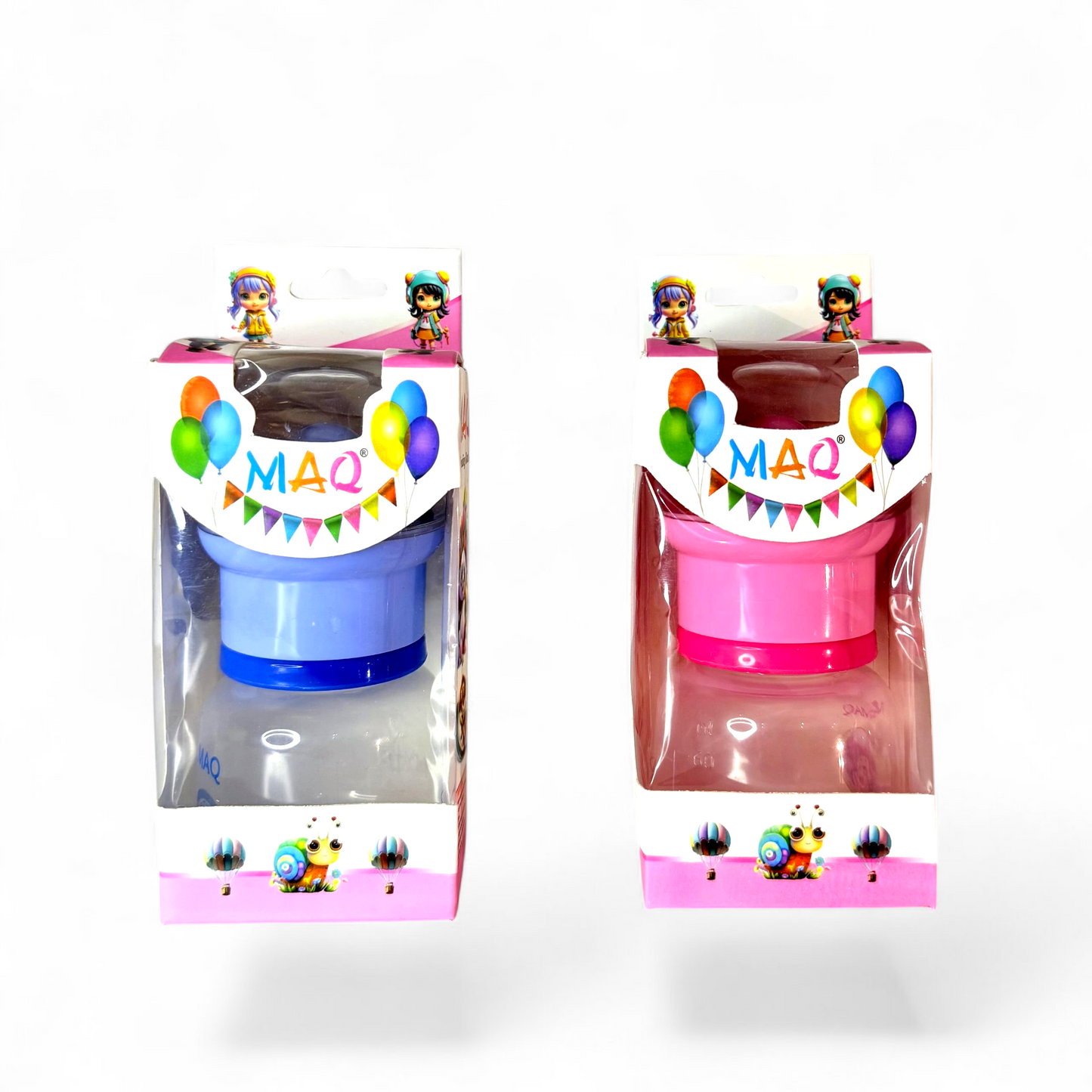 MAQ 60ml Baby Feeder with Rattle Cap 0+ Months