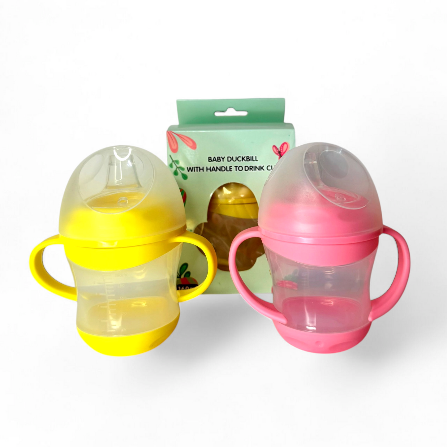 Baby Duckbill Sipper Cup with Handles for Easy Drinking