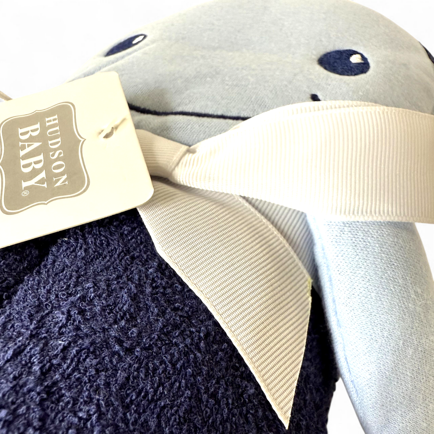 Hudson Baby Hooded Dolphin Bath Towel Cute Design