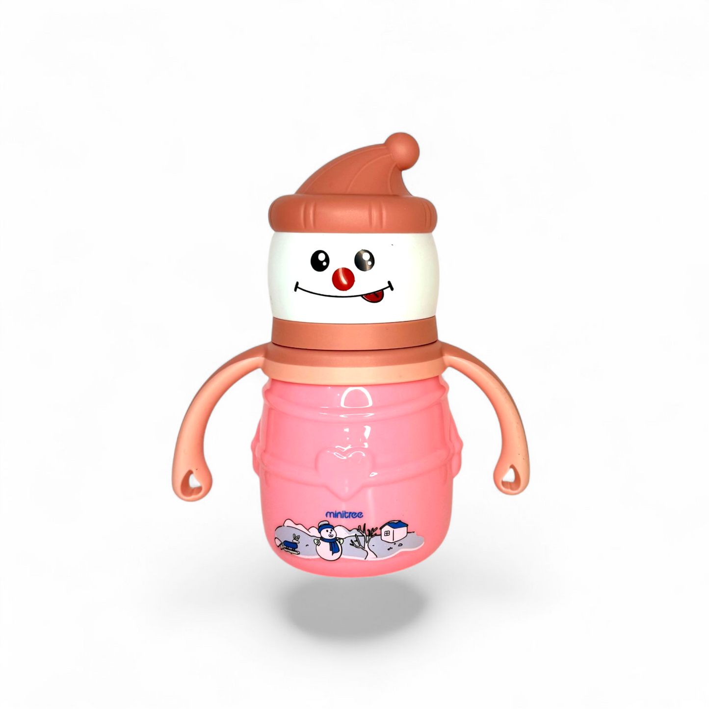 MiniTree 210ml Baby Feeder Snowman Shape for 3+ Months