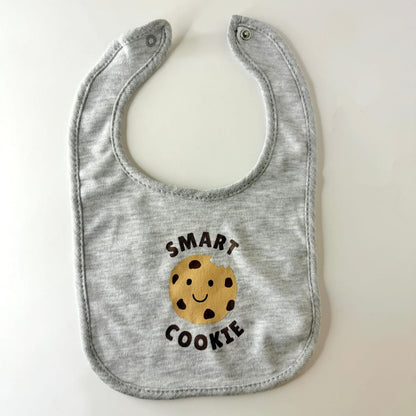 Pack of 2 Cotton Bibs for Baby Boys Cookie Design