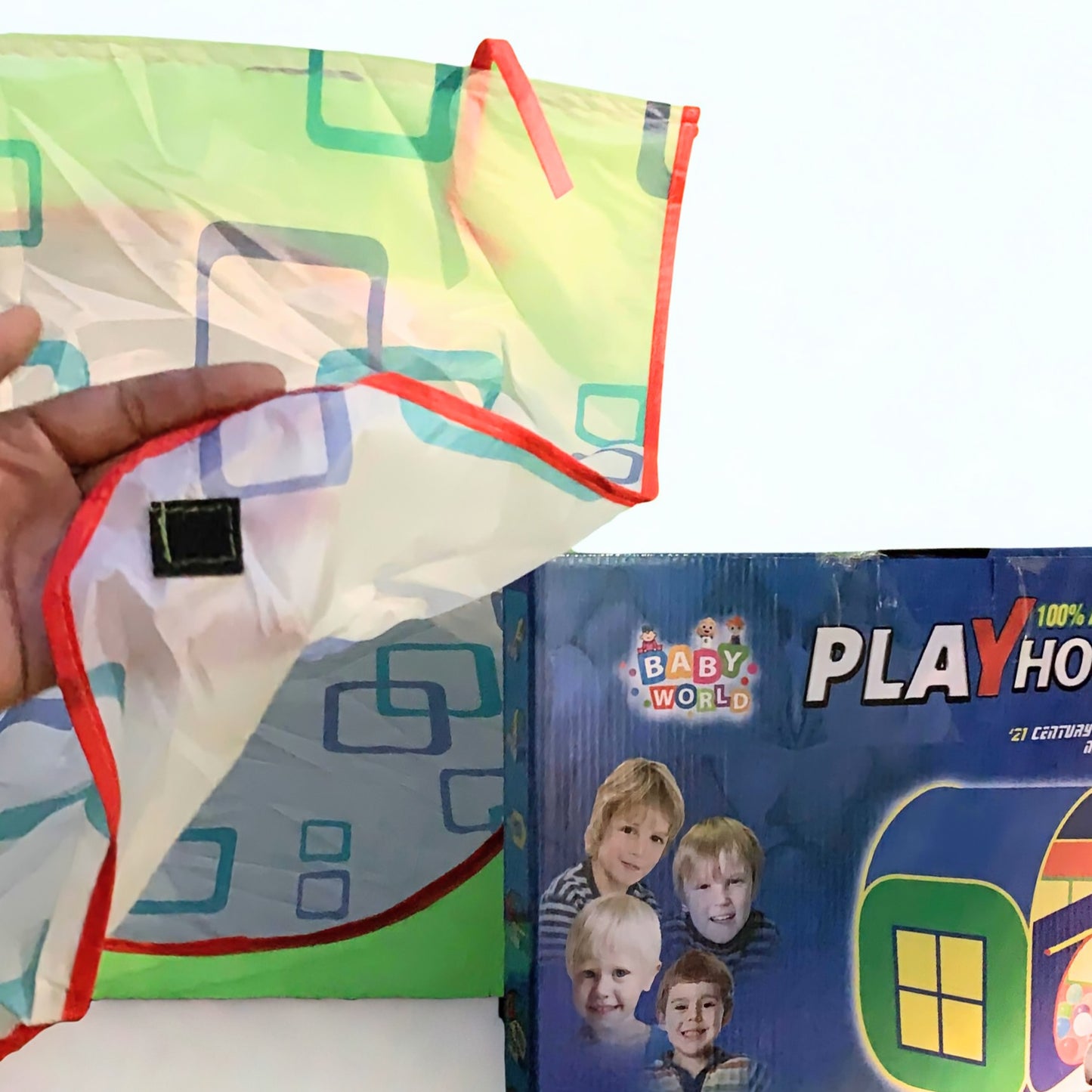 Pop Up Play Tent House - Instant Fun Indoor Outdoor Kids Playhouse + 50 Balls