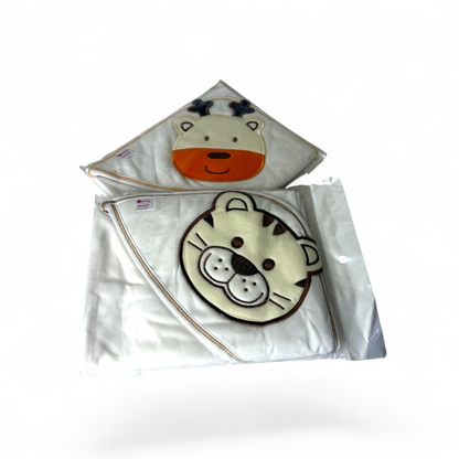 Pack of 2 Adorable Premium 100% Cotton Wrapping Sheets