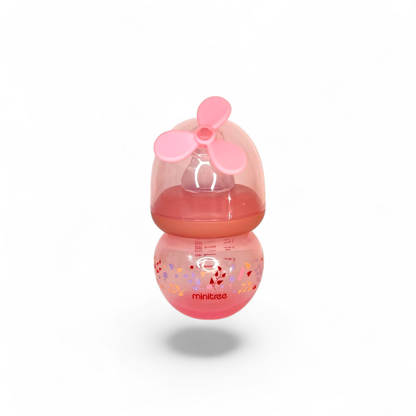 MiniTree Newborn Baby Feeder 60ml Wide Neck with Fan Cap