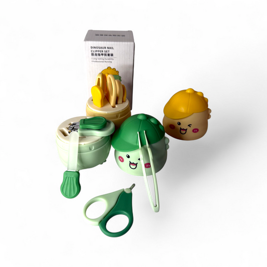 Cute Dinosaur 4-in-1 Baby Nail Clipper Set