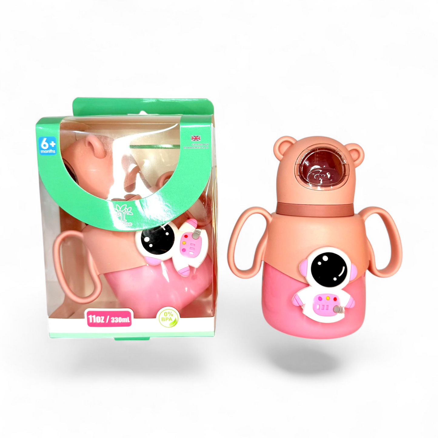 MiniTree 330ml Baby Feeder Astronaut Design for 6+ Months