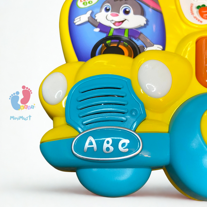 Musical Bus Toy with Animal Sounds and Melody Music Effects