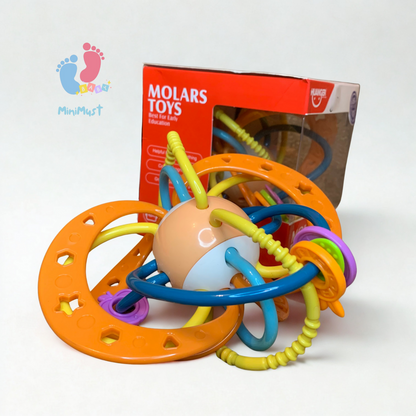 Manhattan Ball Montessori Molar Toy for Teething Babies