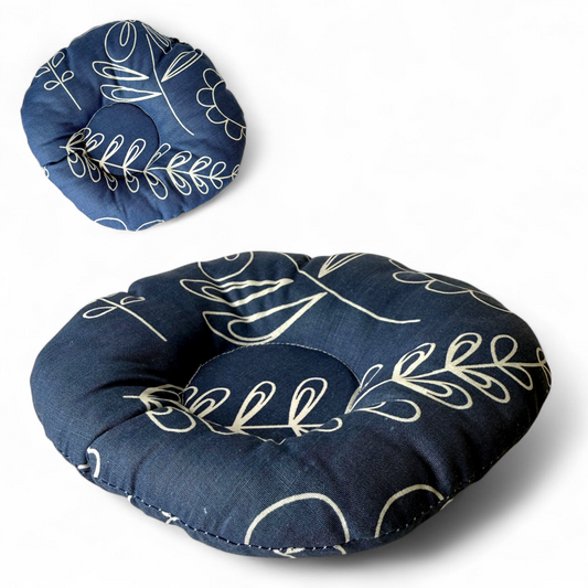 Newborn Baby Head Shaping Pillow with Wooden Support