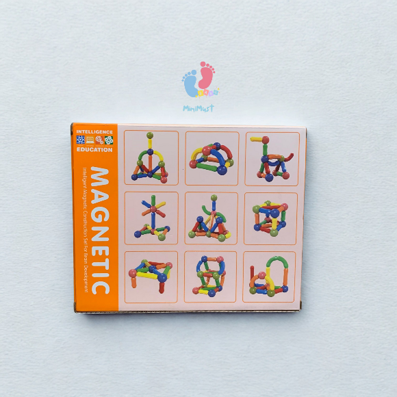 Magnetic Construction Set 36pcs Creative STEM Toy for Kids