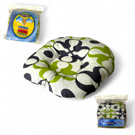 Newborn Head Pillow with Wooden Support for Shaping