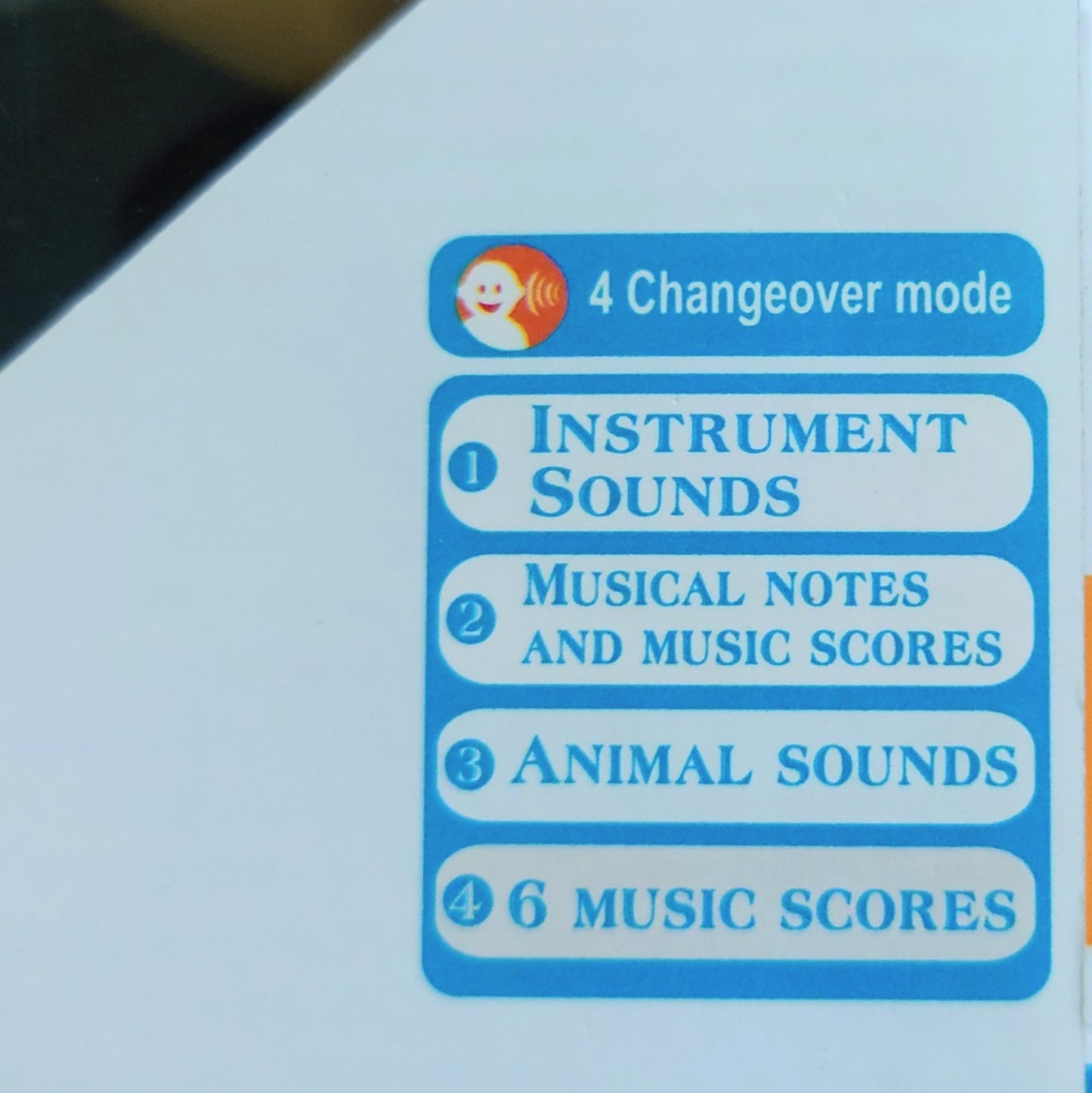 Musical Trumpet Toy for Kids with 4 Sound Modes