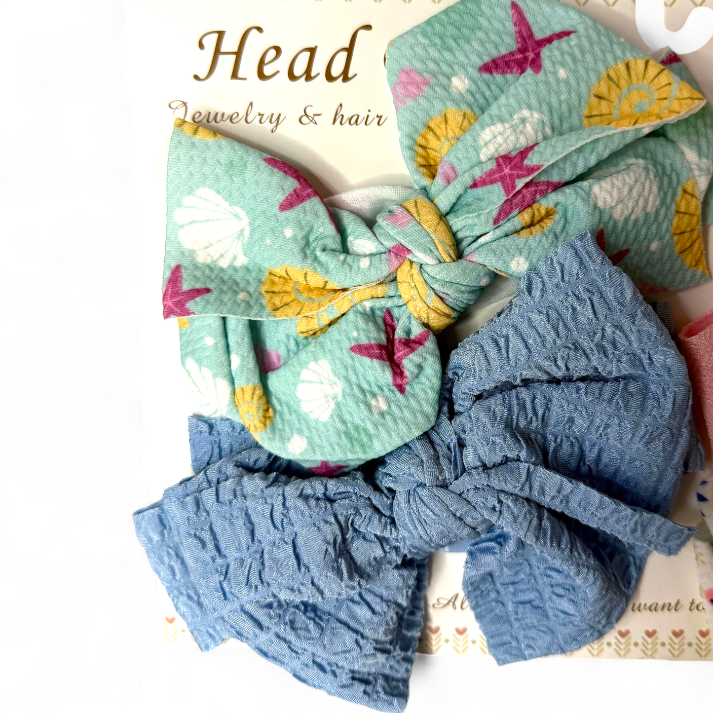 Pack of 4 Multicolor Baby Girl Headbands Cute Design