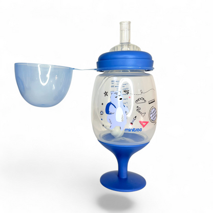 MiniTree 330ml Wideneck 3 in 1 Baby Feeder Sipper Straw