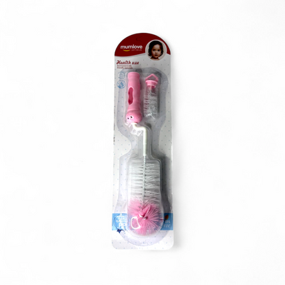 Mumlove Baby Feeding Bottle Cleaning Brush Set