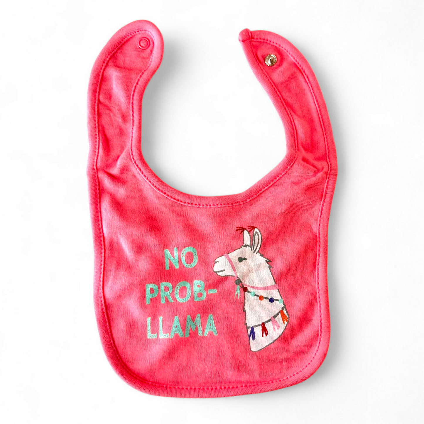 Pack of 3 Cotton Bibs for Baby Girls Cute Design