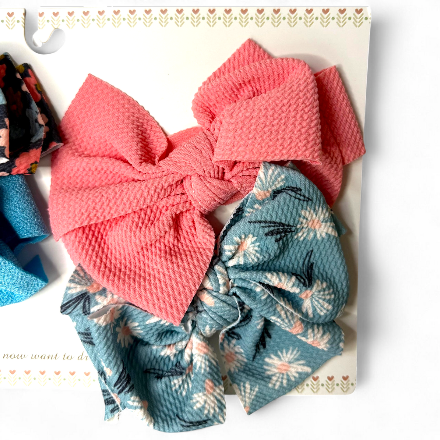 Pack of 4 Multicolor Flowered Baby Girl Headbands Cute Design