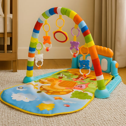 Huanger Piano Fitness Rack Playmat – Baby Gym 0+ Months