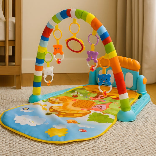 Huanger Piano Fitness Rack Playmat – Baby Gym 0+ Months