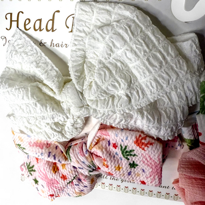 Pack of 4 Baby Girl Headbands Decent Colors Cute Design