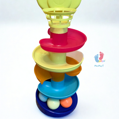 Huanger Roll Ball Toy 18pcs  Fun Learning Playset