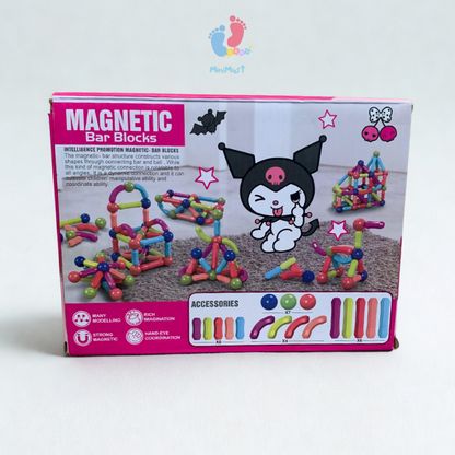 Magnetic Construction Set 25pcs Colorful STEM Toy for Kids
