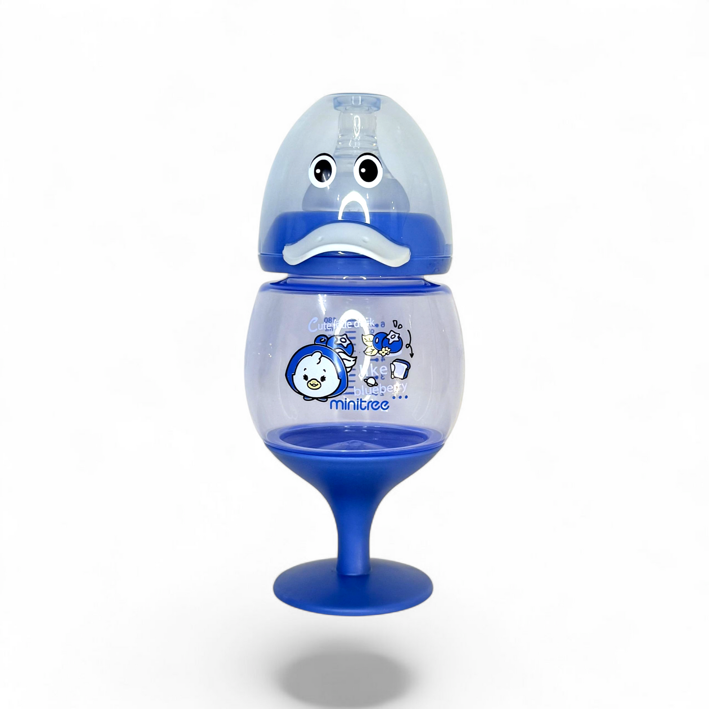 MiniTree 180ml Wide Neck Baby Feeder Duck Style Cap