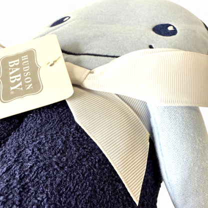 Hudson Baby Hooded Dolphin Bath Towel Cute Design
