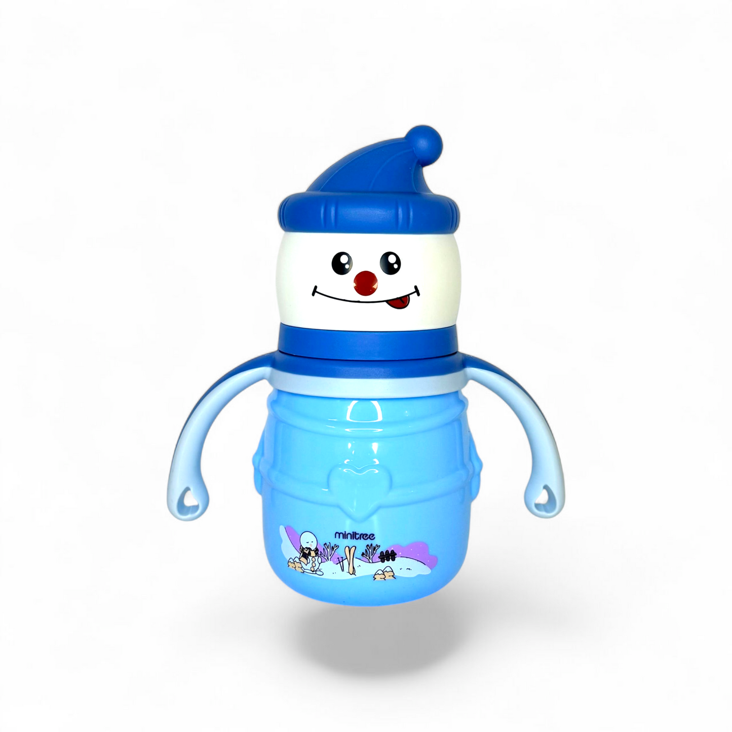 MiniTree 210ml Baby Feeder Snowman Shape for 3+ Months