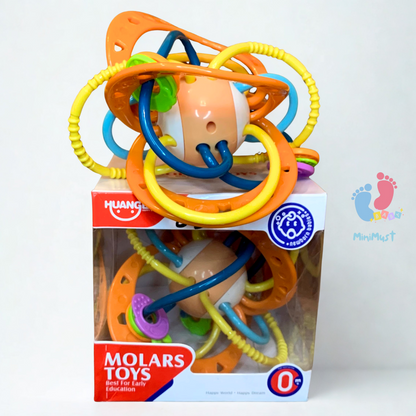 Manhattan Ball Montessori Molar Toy for Teething Babies