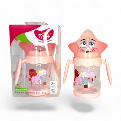 Fish Baby Feeder 160ml Star Shaped Cap for Newborns