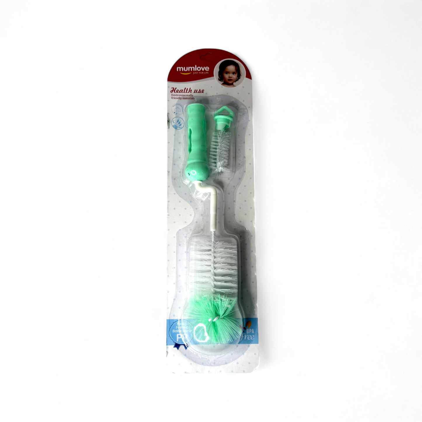 Mumlove Baby Feeding Bottle Cleaning Brush Set