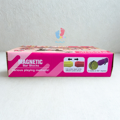 Magnetic Construction Set 25pcs Colorful STEM Toy for Kids